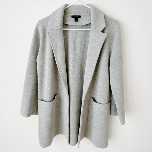 j crew sweater blazer poshmark